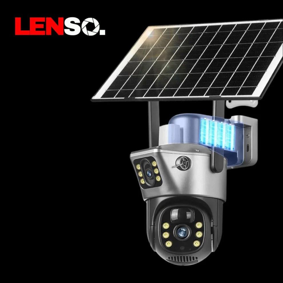 CAMERA LENSO DUBLA CU CARD