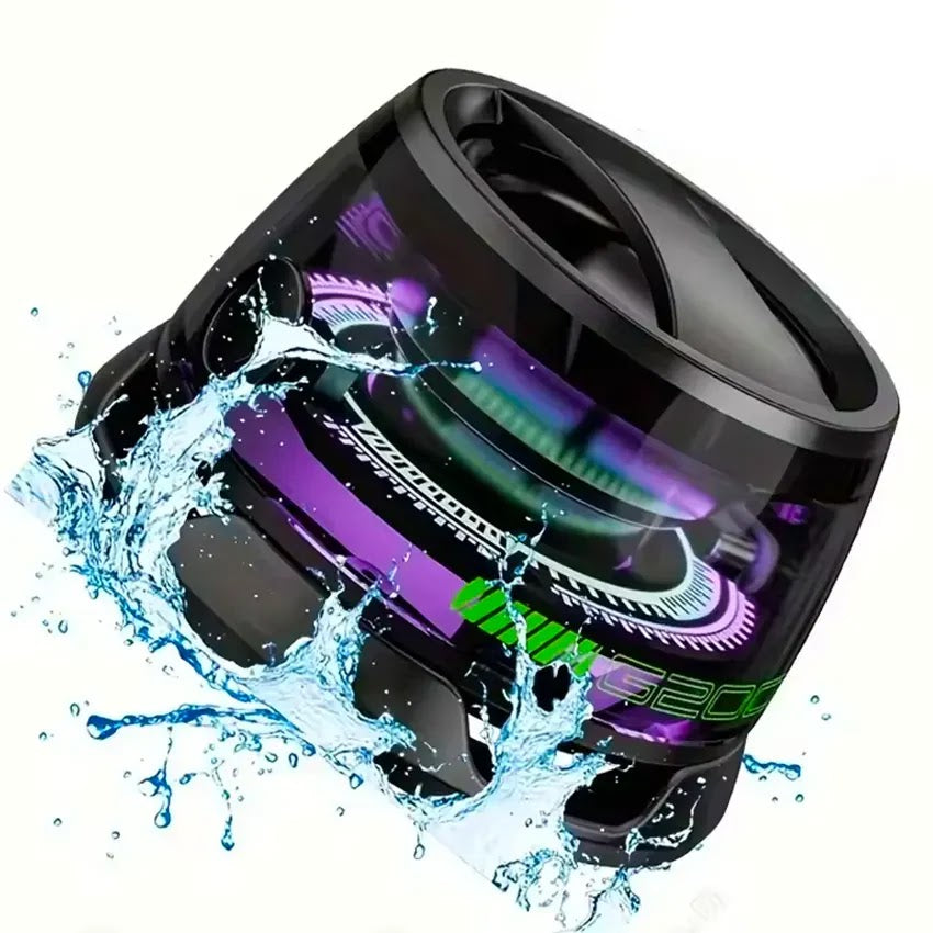 Boxa Bluetooth G200 Portabila cu MagSafe & magnetic, LED RGB, Sunet Premium