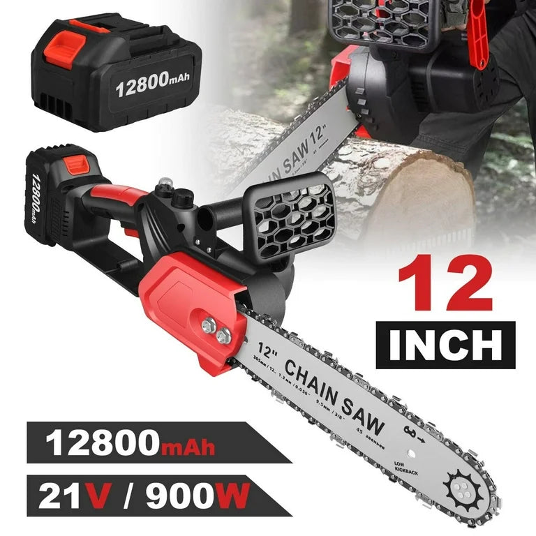 Drujba Electrica, Lama de 30 cm, 2 Acumulatori de 48V, 48RPM, 305mm