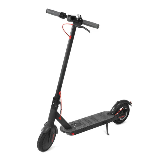 Trotineta electrica , Putere Motor 250W, Display LCD, Aplicatie, Autonomie 18-24 km, Viteza maxima 25-30 km/h, Negru cu Gri