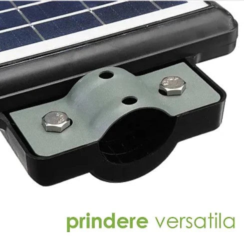 Lampa solara 1000W stradala cu senzor de mișcare si telecomanda