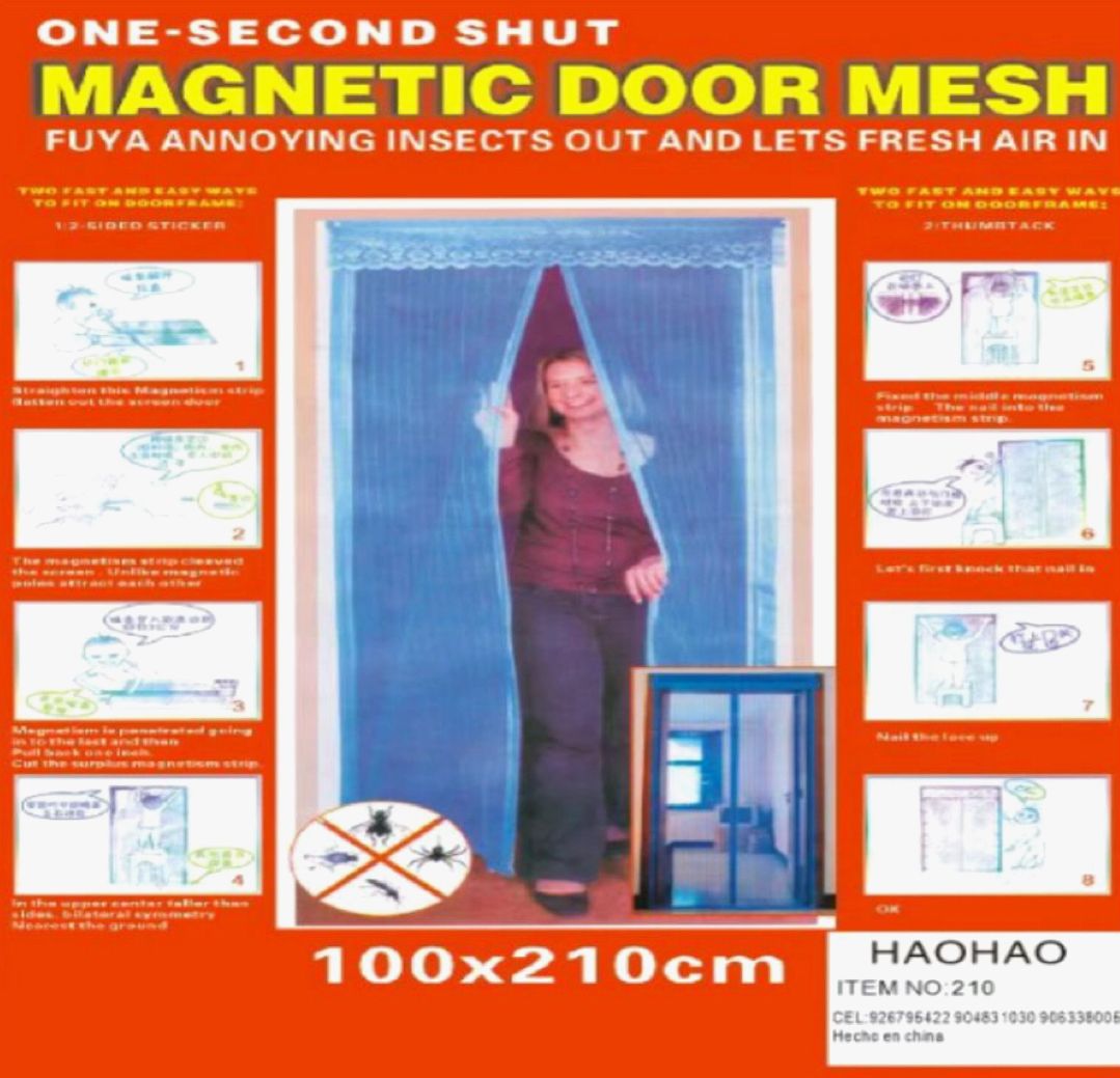 1+1 GRATIS Plasă de Țânțari cu Închidere Magnetică pentru Uși  – Protecție Eficientă și Ventilație Naturală