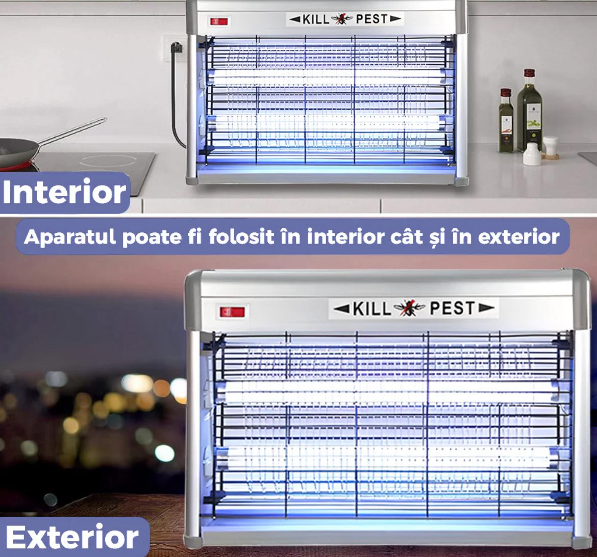 Aparat anti-insecte zburătoare Electric