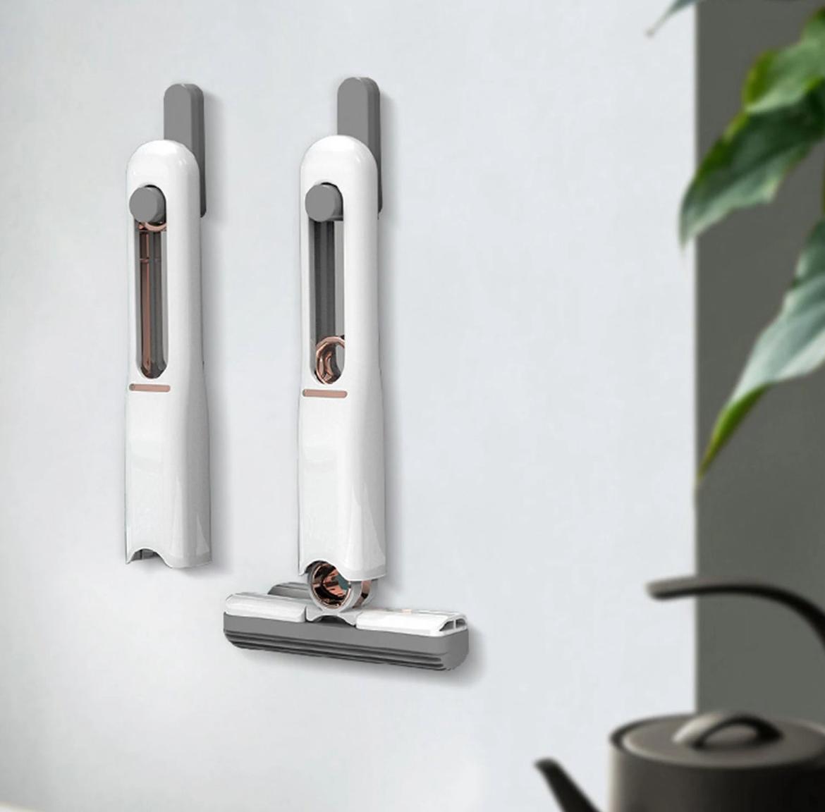 Mini mop portabil cu cap de maturare rotativ - 1+1 GRATIS!