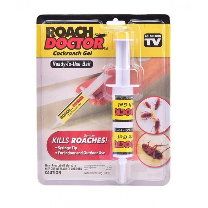 Set 4 x Insecticid tip seringa, solutie antigandaci