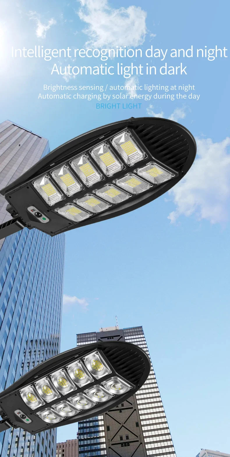 LAMPA SOLARA STRADALA 2800W - oval