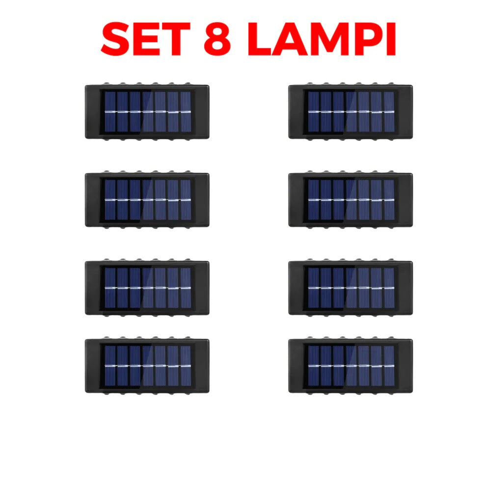 SET 8 LAMPI BIDIRECTIONALE 12 LED