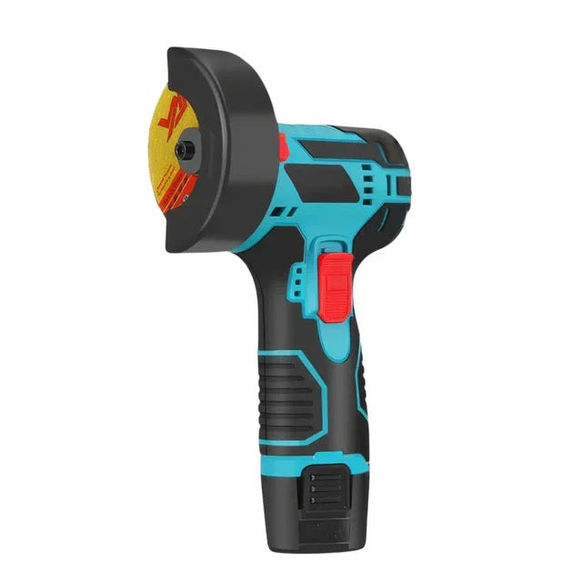 Set Polizor unghiular & Mașină de găurit cu impact 48V cu 2 baterii + 15 discuri cadou