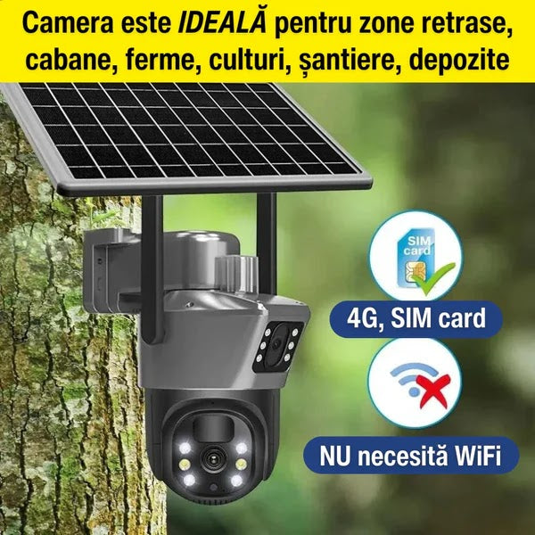CAMERA LENSO DUBLA 4G+CARD 128GB