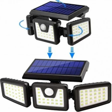 SET 2X LAMPA SOLARA 3 DIRECTII