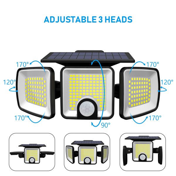 SET 6 LAMPI SOLARE 3 DIRECTII