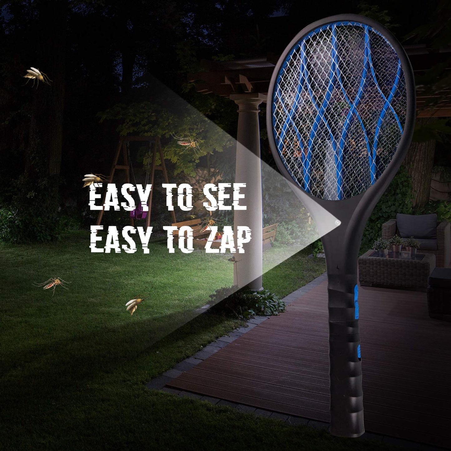 PALETA ELECTRICA ANTI-INSECTE