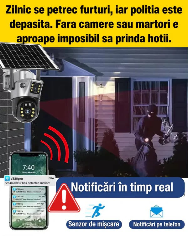 CAMERA LENSO DUBLA 4G+CARD 128GB