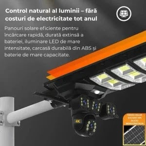 LAMPA SOLARA CU CAMERA V2