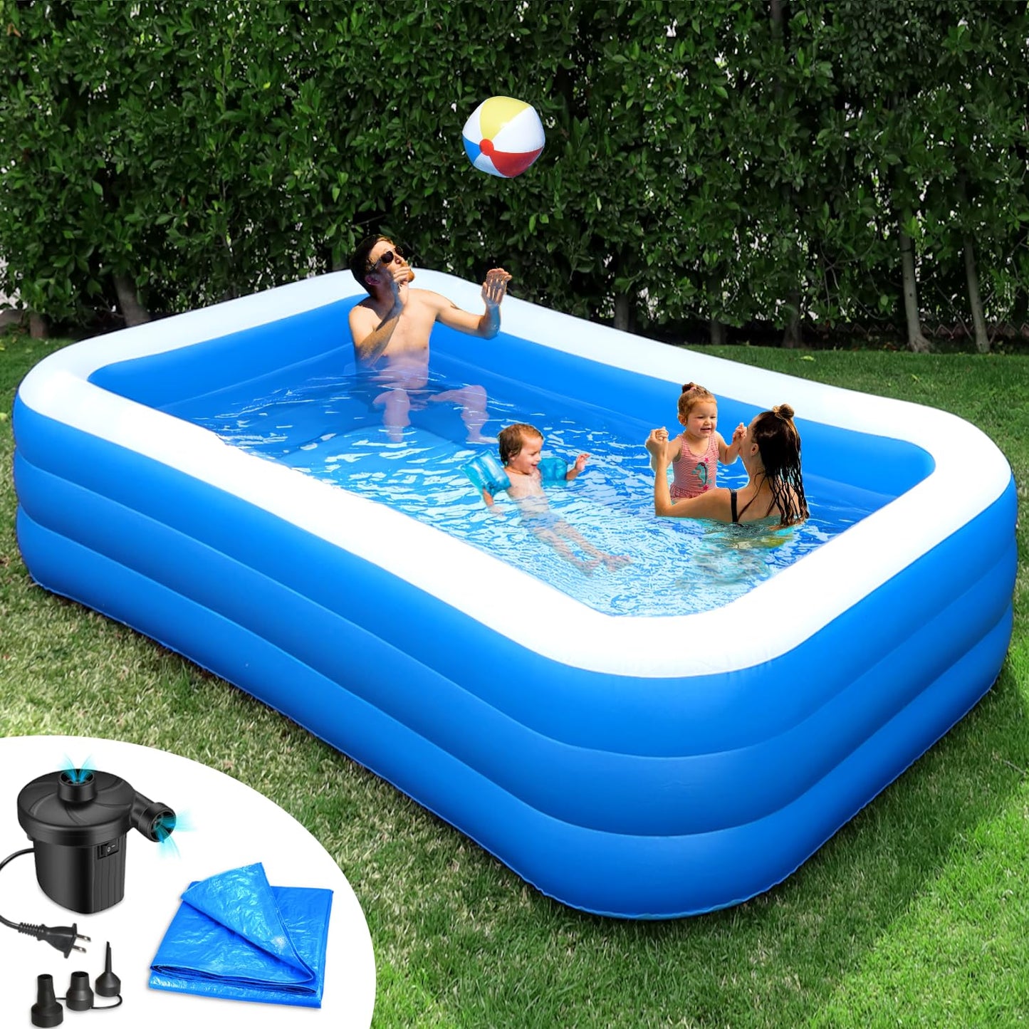 Piscina Gonflabila Albastra 200CM
