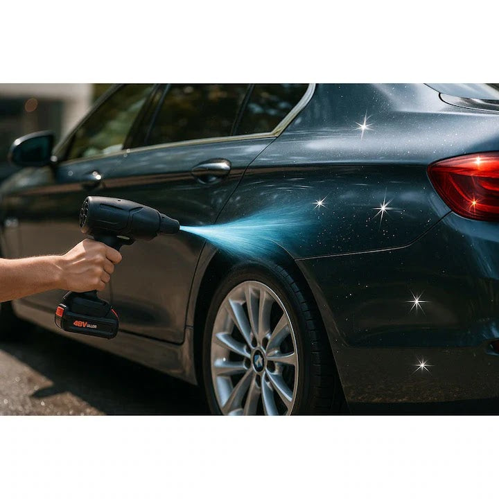 Suflanta CAR DRY Multifunctionala Portabila 48v, 2 acumulatori inclusi!!!