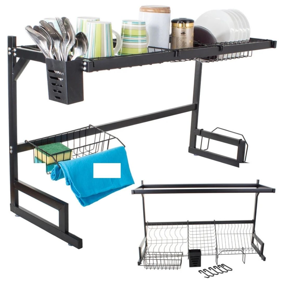 Organizator chiuveta pentru uscat vasele, otel inoxidabil