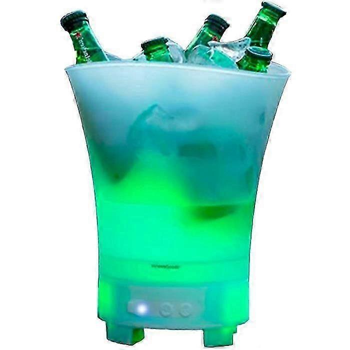 Frapieră cu Bluetooth și Iluminare LED – Portabilă, Elegantă, Multifuncțională