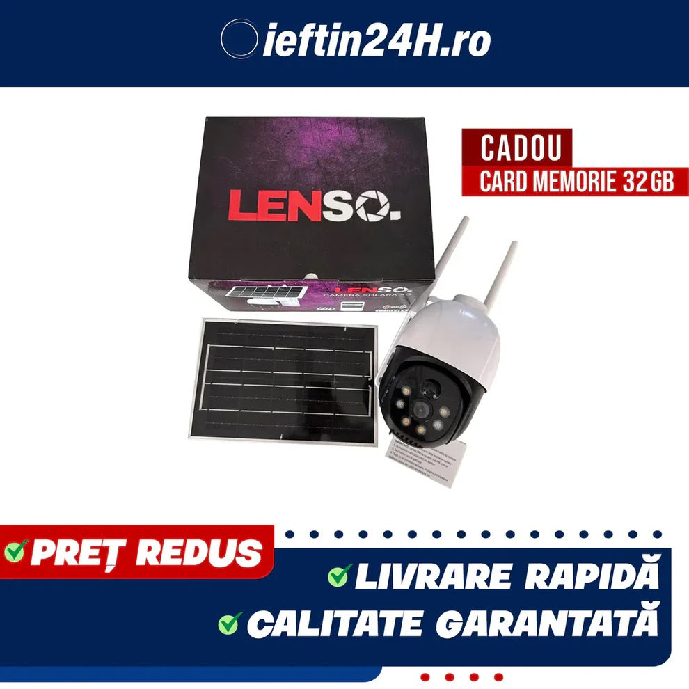 CAMERA LENSO SIMPLA + CARD 128GB