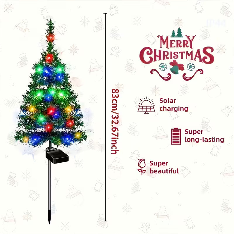 Brăduți mici solari - set de 10