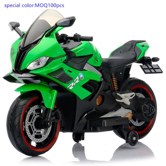 MOTOCICLETA VERDE