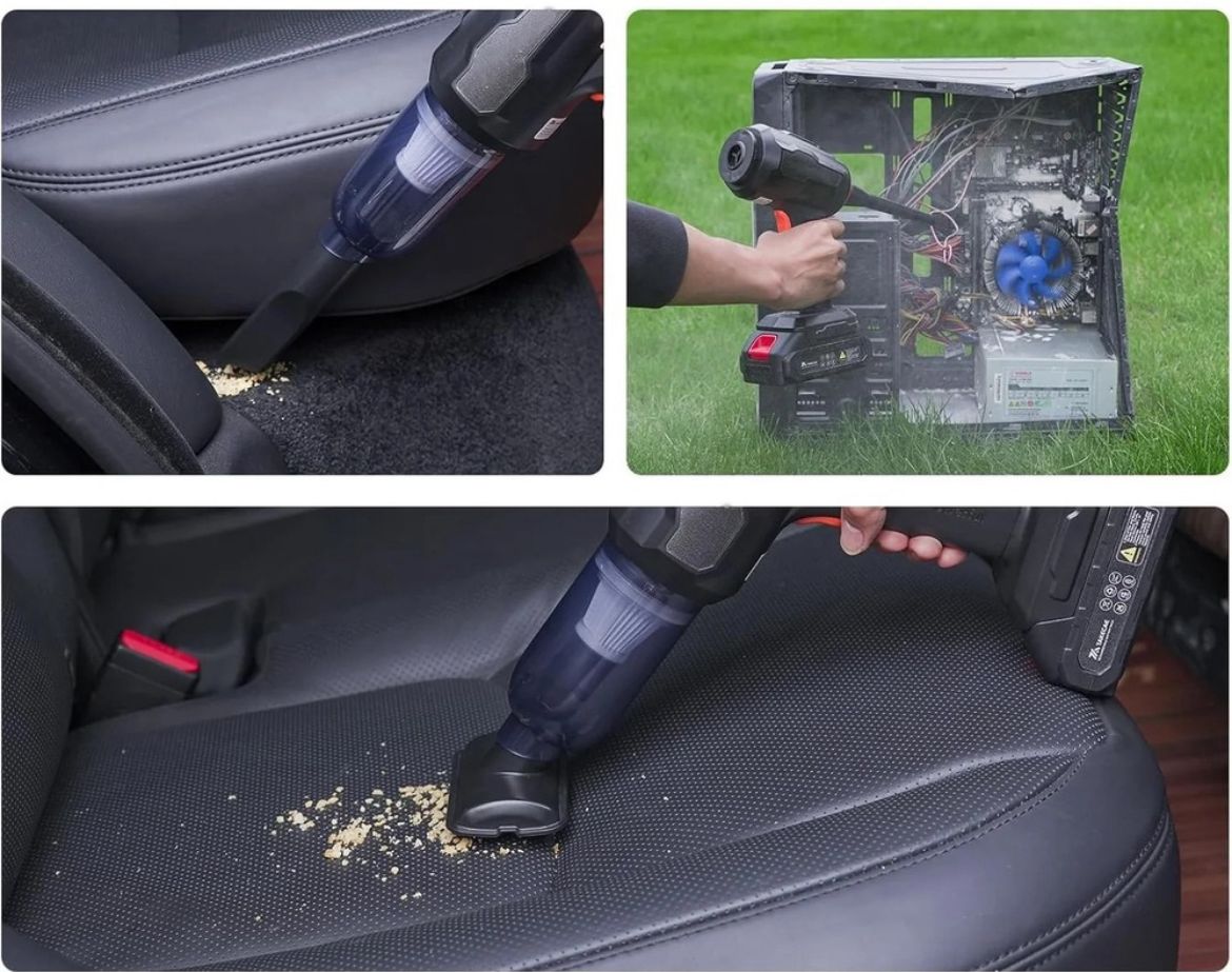 Aspirator și Suflantă de Aer Portabilă 6-în-1