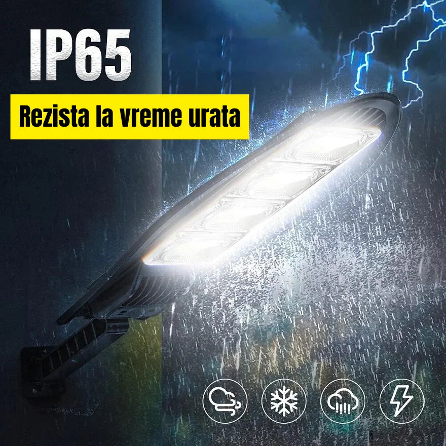 Lampa Stradala 1200W, Incarcare Solara, 65 CM