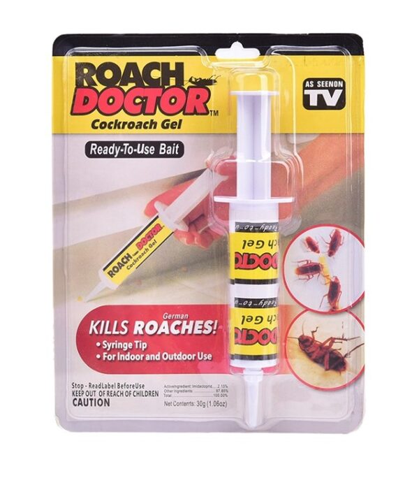 Set 6 x Insecticid tip seringa, solutie antigandaci RoachDoctor