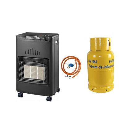 SOBA PE GAZ GPL HAUSBERG HB-1021NG, 4,2KW PUTERE + BUTELIE 26 LITRI