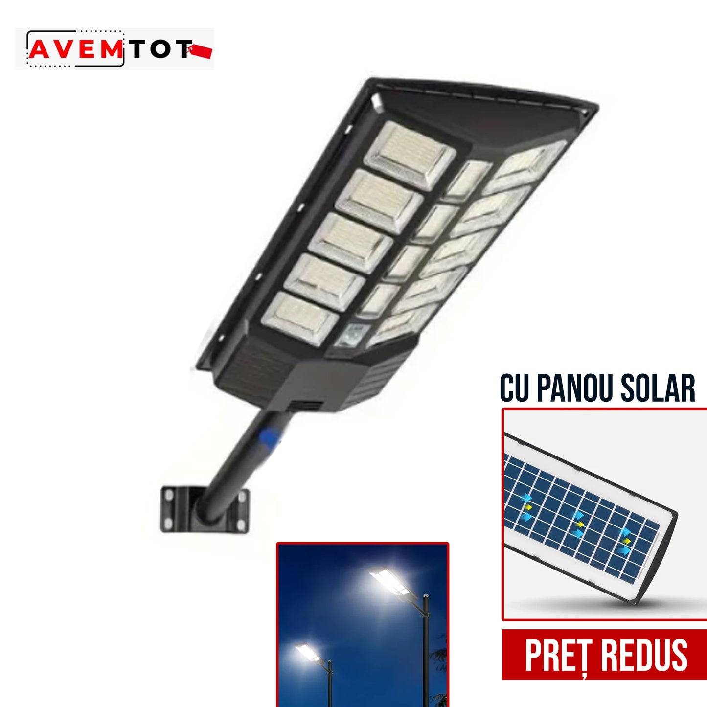 LAMPA SOLARA STRADA PRO-LED xxl
