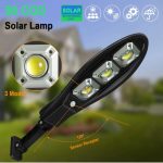 Set 2 x Lampa Solara stradala 90 LED-uri, 3 moduri de functionare, cu telecomanda. Lichidare de stoc! Acum, şi transport gratuit!