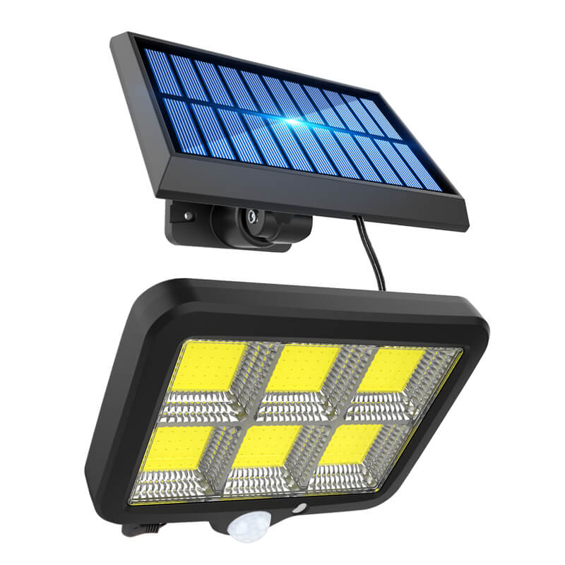 Proiector solar 120 LED COB senzor de lumina si miscare